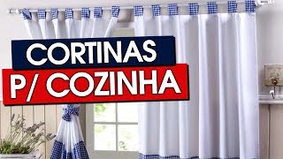 40 CORTINAS PARA COZINHA QUE VÃO TE ENCANTAR [upl. by Aseeram]