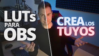 Cómo crear LUTs para OBS Filtros de Instagram de REGALO [upl. by Nwahsan450]