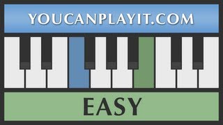 Chopsticks  Piano Tutorial  EASY [upl. by Caundra]