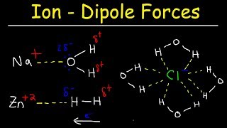 Ion Dipole Forces amp Ion Induced Dipole Interactions  Chemistry [upl. by Je950]