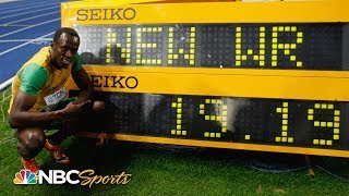 1919 Usain Bolts untouchable 200m world record  NBC Sports [upl. by Schatz486]