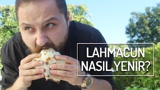 Lahmacun Aslında Nasıl Yenir 6  Yemekcom [upl. by Schalles438]