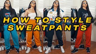 How To Style Sweatpants In 2020  Mscrisssy [upl. by Nelly]