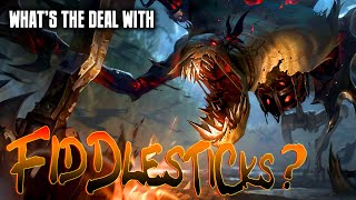 Whats the deal with Fiddlesticks  League of Legends champion review [upl. by Diva]