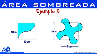 Áreas sombreadas  Ejemplo 5 [upl. by Krueger]