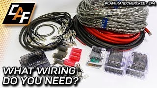 Installing a Car Audio System What wiring DO YOU NEED [upl. by Ahsimed]