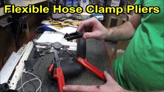 Tool Review Flexible Long Reach Hose Clamp Pliers [upl. by Avilo]