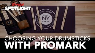 How to Choose Your Drumsticks  With Promark [upl. by Yv]