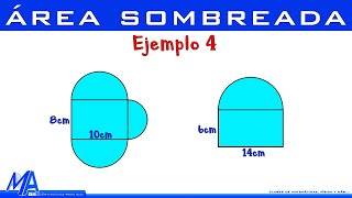 Áreas sombreadas  Ejemplo 4 [upl. by Polinski869]