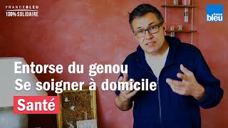 Conseils kiné  soigner une entorse du genou à la maison [upl. by Nathanoj773]