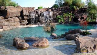 PISCINAS DE LUJO espectaculares playas con rocas y cascadas [upl. by Imerej595]