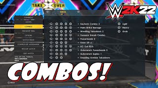 WWE 2K22 How To Perform Combos How To Do Combo Moves [upl. by Lounge]