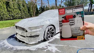 Griots Brilliant Finish Foam Cannon ROCKS Full Review [upl. by Avaria295]