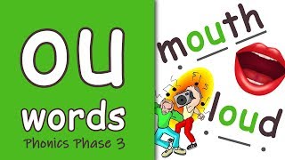 ou Words  Phonics Phase 3 [upl. by Odlanar140]