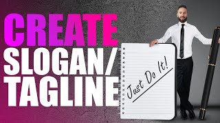 How To Create A Tagline Or Slogan Agency Process [upl. by Leahcar]