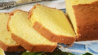 Pound Cake Recipe Demonstration  Joyofbakingcom [upl. by Berthold]