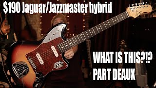 Jaguar Jazzmaster hybrid from Cozart Unboxing demo amp review [upl. by Edlyn]