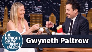 Gwyneth Paltrow and Jimmy Eat Her Goop Skincare Line [upl. by Nabru322]