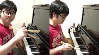 Chopsticks on Piano Literally [upl. by Lindie]