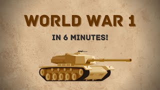 World War 1 Explained in 6 Minutes Causes Events EffectsConsequences  WW1  Mint Tree [upl. by Anewor]