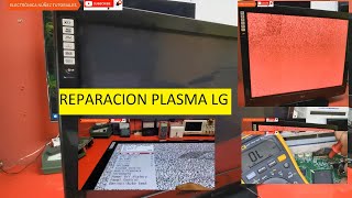 💡 Cómo Arreglar Pantalla ROJA en Plasma LG Diagnóstico y Reparación Profesional Electrónica Núñez [upl. by Nitreb]