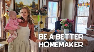 10 Ways to Be A Better Homemaker in 2024 [upl. by Mylander]