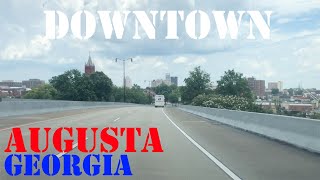 Augusta  Georgia  Downtown Drive [upl. by Nosa222]