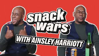 Ainsley Harriott Tries British And Jamaican Snacks  Snack Wars [upl. by Hedelman]