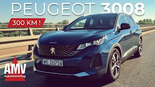 Peugeot 3008 16 HYbrid4 300 KM 2021 TEST  AutoMotoVlog [upl. by Pepita]