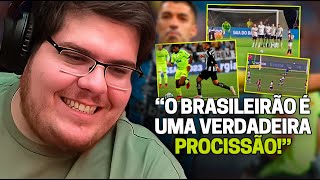 CASIMIRO REAGE TOP GOLS DO BRASILEIRÃO 2023  Cortes do Casimito [upl. by Carpet]