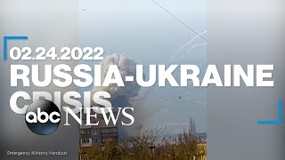 RussiaUkraine Crisis February 24 2022 [upl. by Alhak311]