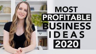 12 Most Profitable Business Ideas to Start in 2020 [upl. by Lorou964]