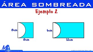 Áreas sombreadas  Ejemplo 2 [upl. by Jacquet482]