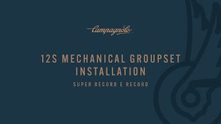 INSTALLATION OF 12SPEED MECHANICAL GROUPSETS [upl. by Notsuoh]