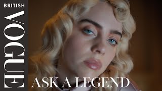 Billie Eilish Answers Questions From Justin Bieber amp 22 Other Famous Fans [upl. by Jorin]