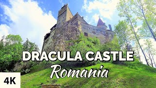 A Tour of Bran DRACULA Castle  Transylvania  Romania  4K [upl. by Nosimaj]