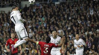 Ronaldo Goal vs Manchester United  UCL 201213 [upl. by Rolyt]