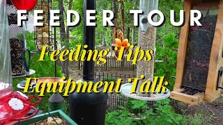 Feeder Tour  Tips from the Popular Alabama 247 Streaming Bird and Critter Cam [upl. by Bohlen]