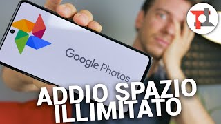 GOOGLE FOTO ADDIO spazio ILLIMITATO Ecco le ALTERNATIVE [upl. by Philbert]