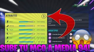 como SUBIR la MEDIA de un MCO a 93 o 94 en CARRERA JUGADOR Fifa 22 [upl. by Byrn]