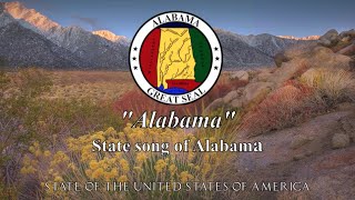 USA State Song Alabama  Alabama [upl. by Suoicserp]