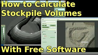 How to Calculate Stockpile Volumes with Free Software [upl. by Yenttihw713]