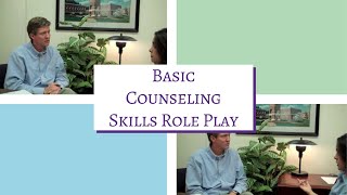 How to Do Basic Counseling Skills Role Play [upl. by Selby384]