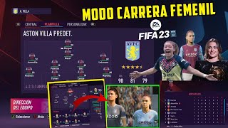 Modo Carrera Femenil en FIFA 23 ¿Cómo Jugarlo [upl. by Zaccaria]