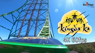 Official Kingda Ka POV 2021  4k 60fps  Six Flags Great Adventure [upl. by Sanfo199]