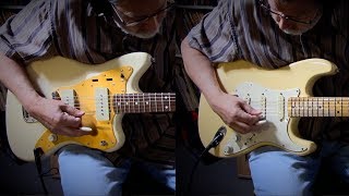 SURF RIDER  Jazzmaster vs Stratocaster [upl. by Anitsihc]