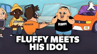 Fluffy Meets His Idol  Gabriel Iglesias [upl. by Attelrak]