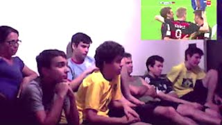 Assistindo Brasil 1x7 Alemanha React [upl. by Enilraep]