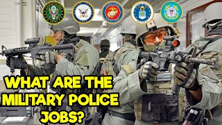 EVERY MILITARY POLICE JOB EXPLAINED [upl. by Yauqaj]