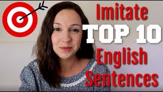 How to Pronounce TOP 10 English Sentences [upl. by Nnaitak]